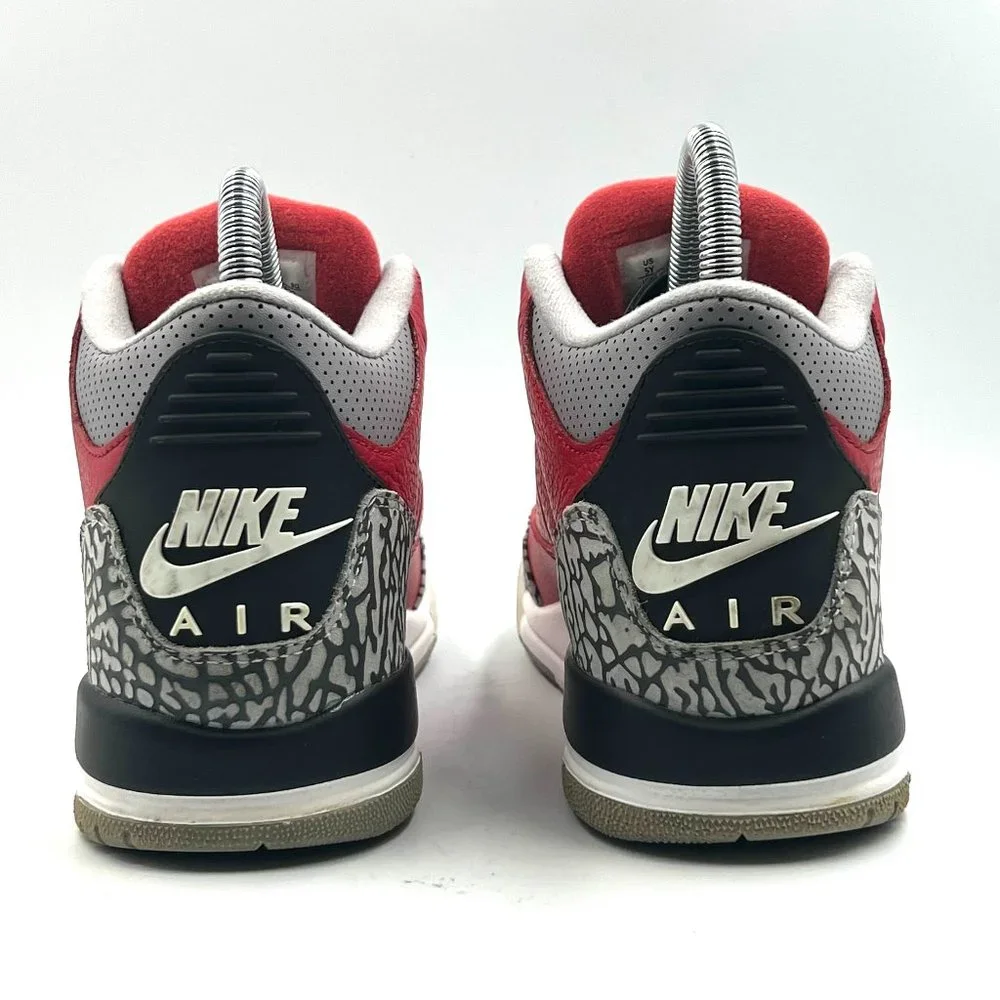 Air Jordan 3 Retro SE GS 'Unite' - Fire Red - Picture 5 of 10